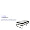 Emma and Oliver 14" Platform Bed Frame & 10" Mattress in a Box - No Box Spring Required